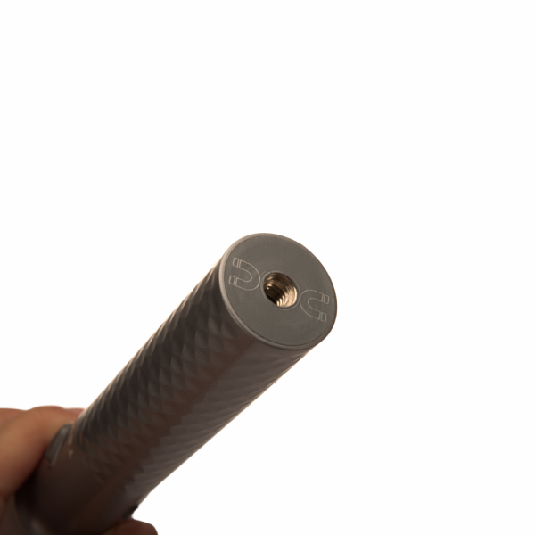 Magnetic base of Tripod Adventure Light for hands-free mounting on metal surfaces